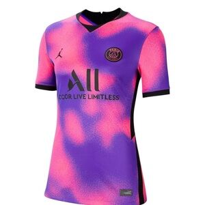 Jordan Purple and Pink Gradient Jersey